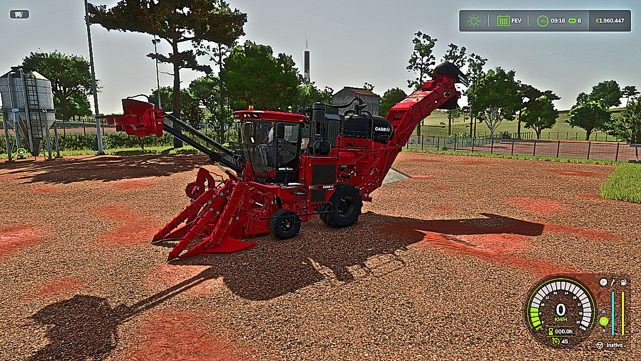 Case IH Austoft 8800 WHC Australisch (versie uitgerust met banden)