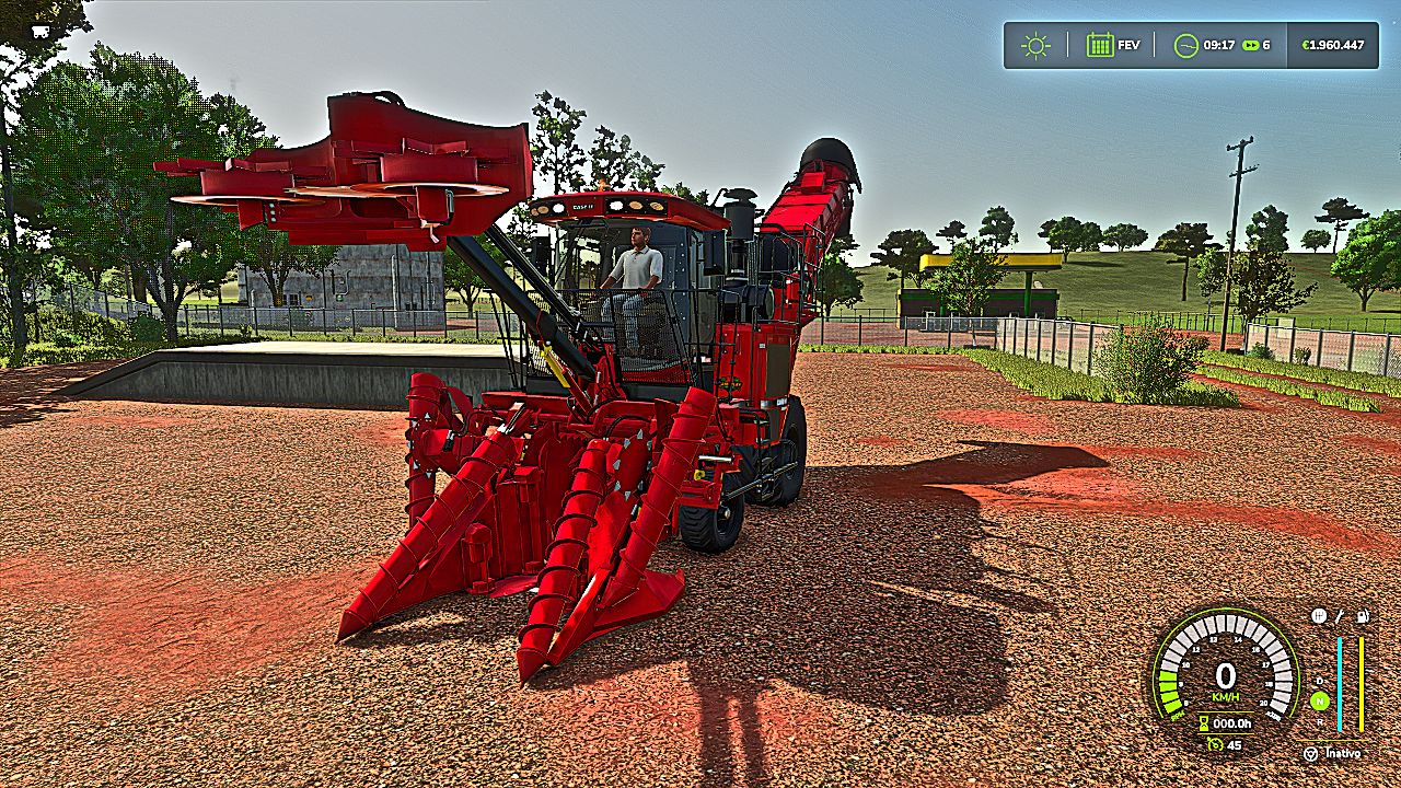 Case IH Austoft 8800 WHC Australian (tire-equipped version)