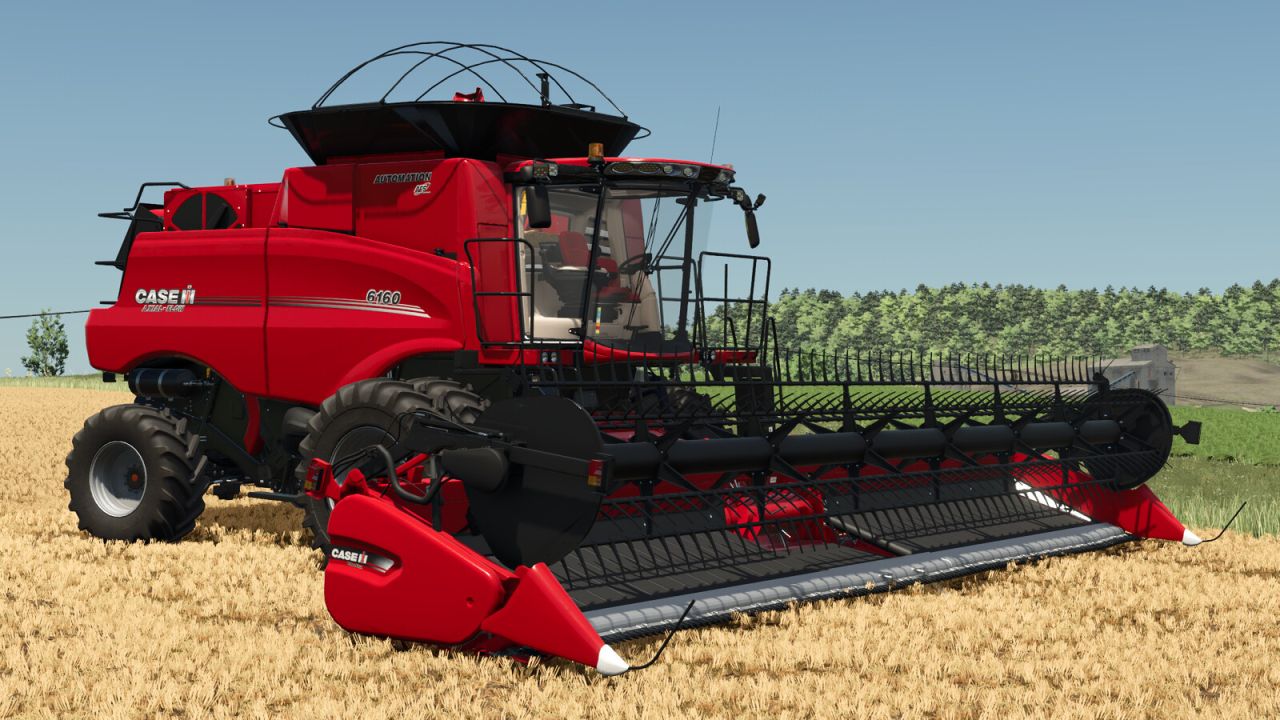 Case IH Axial Flow 6160 Automation And Terraflex 4F35