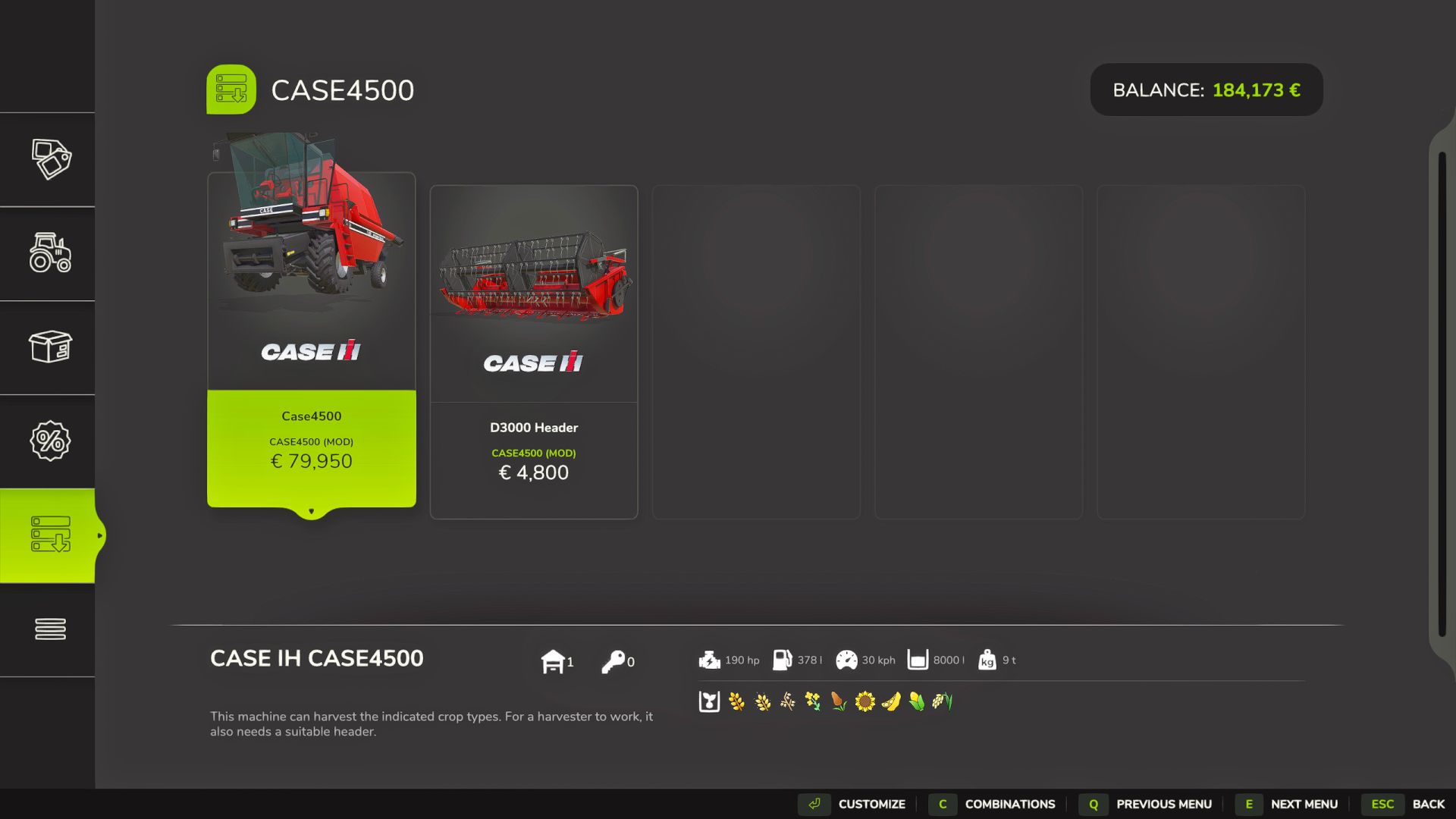 Case IH D4500