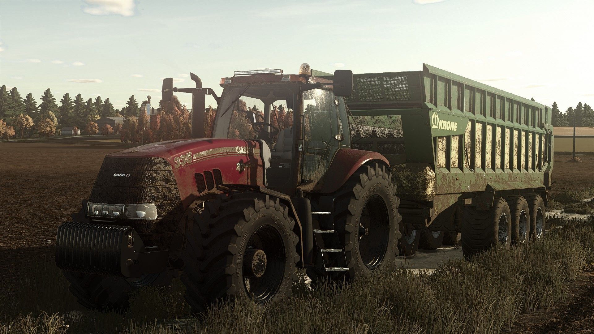 Seria Case IH Magnum 2007/8 (wersja rdzawa)