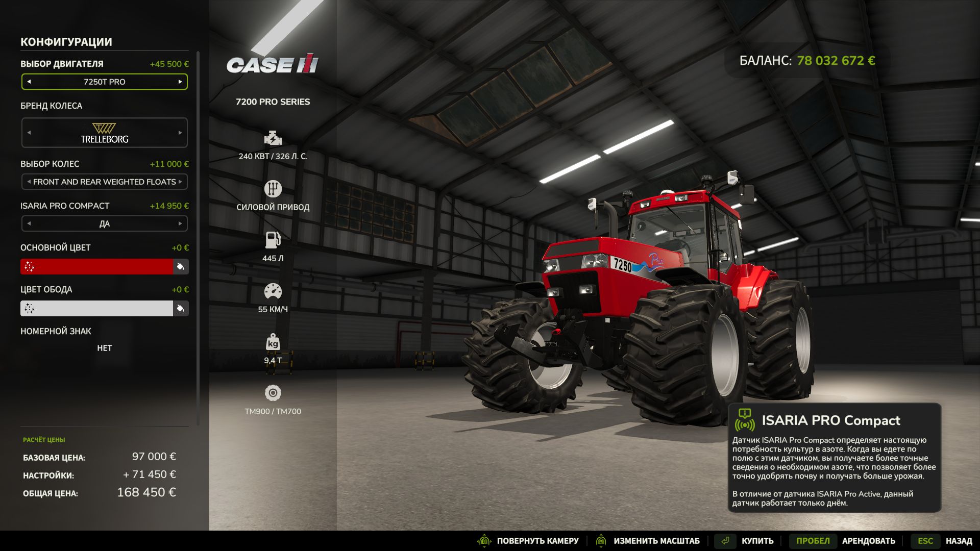 Case IH Magnum 7240 Pro