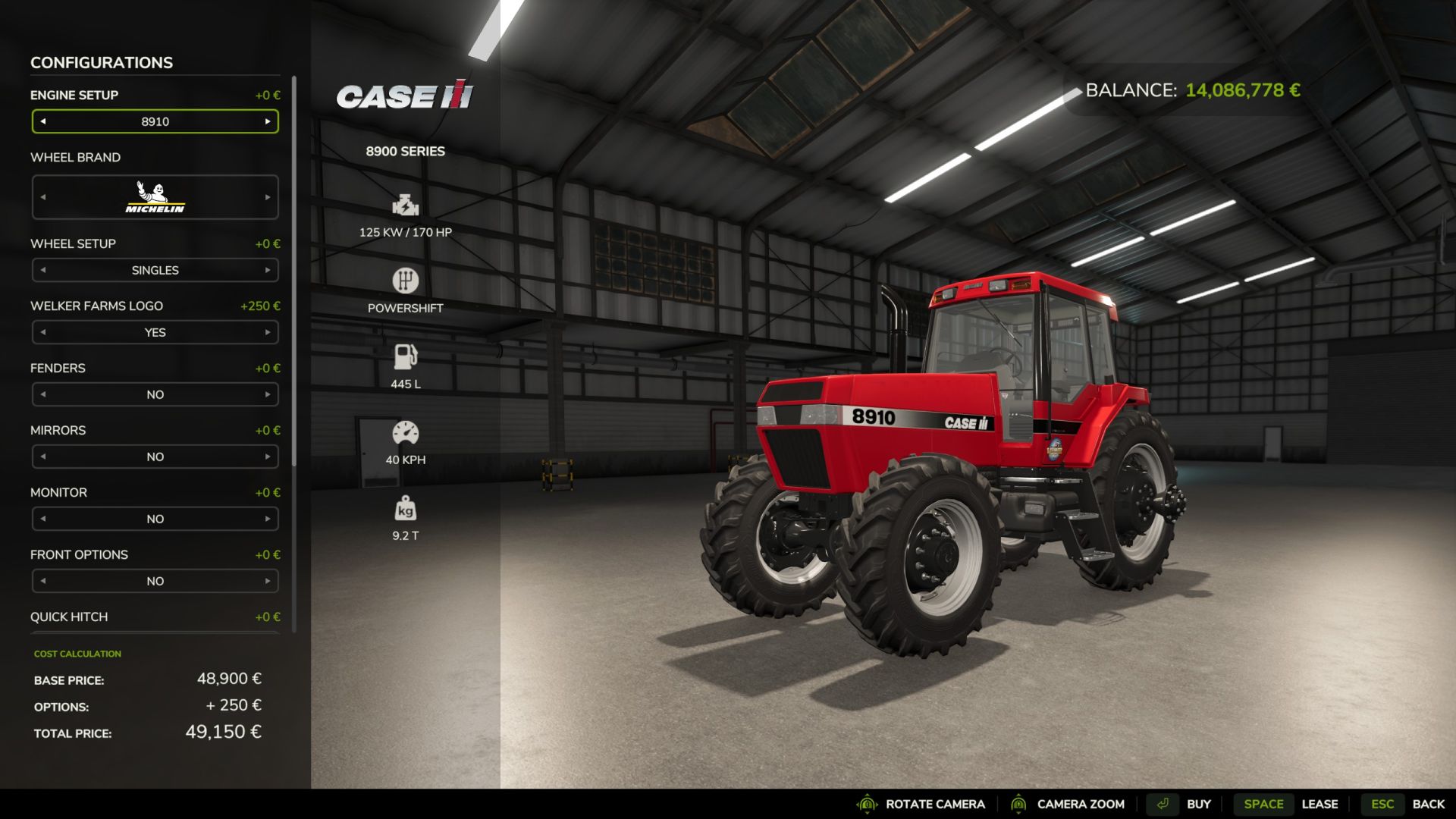 Case IH Magnum 8900