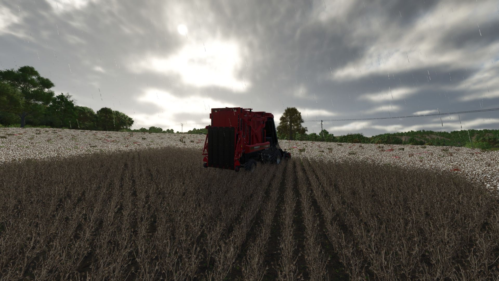 Case Ih Module Express 635 (работа на большой площади)