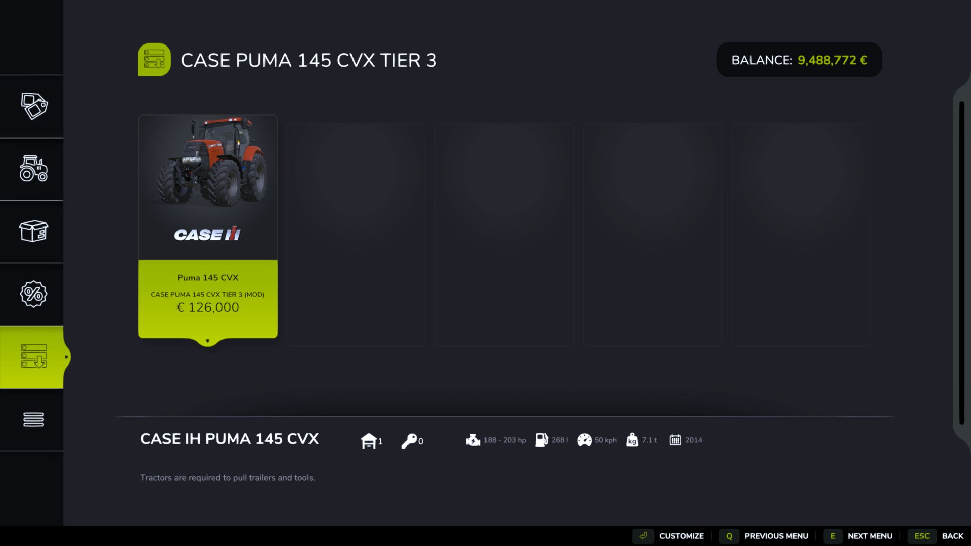 Case IH Puma 145 2014
