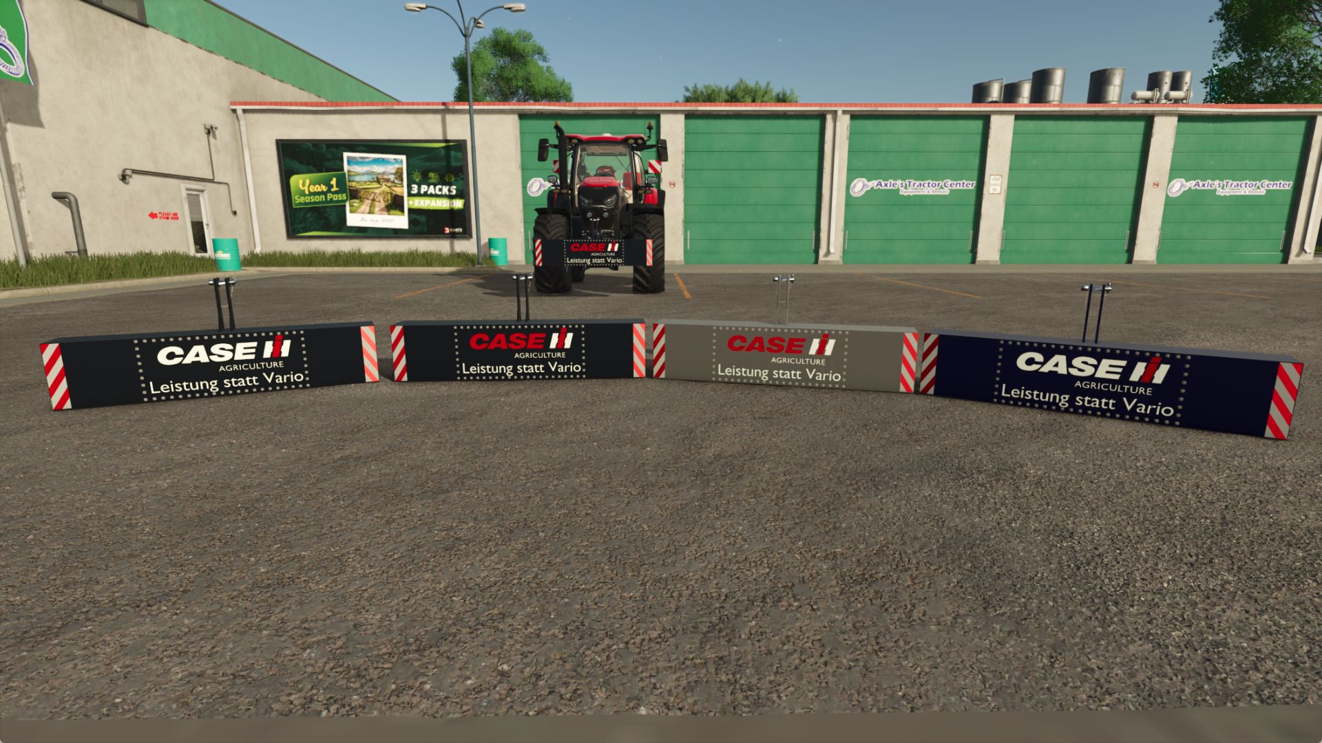 Case IH zelfgemaakt gewicht