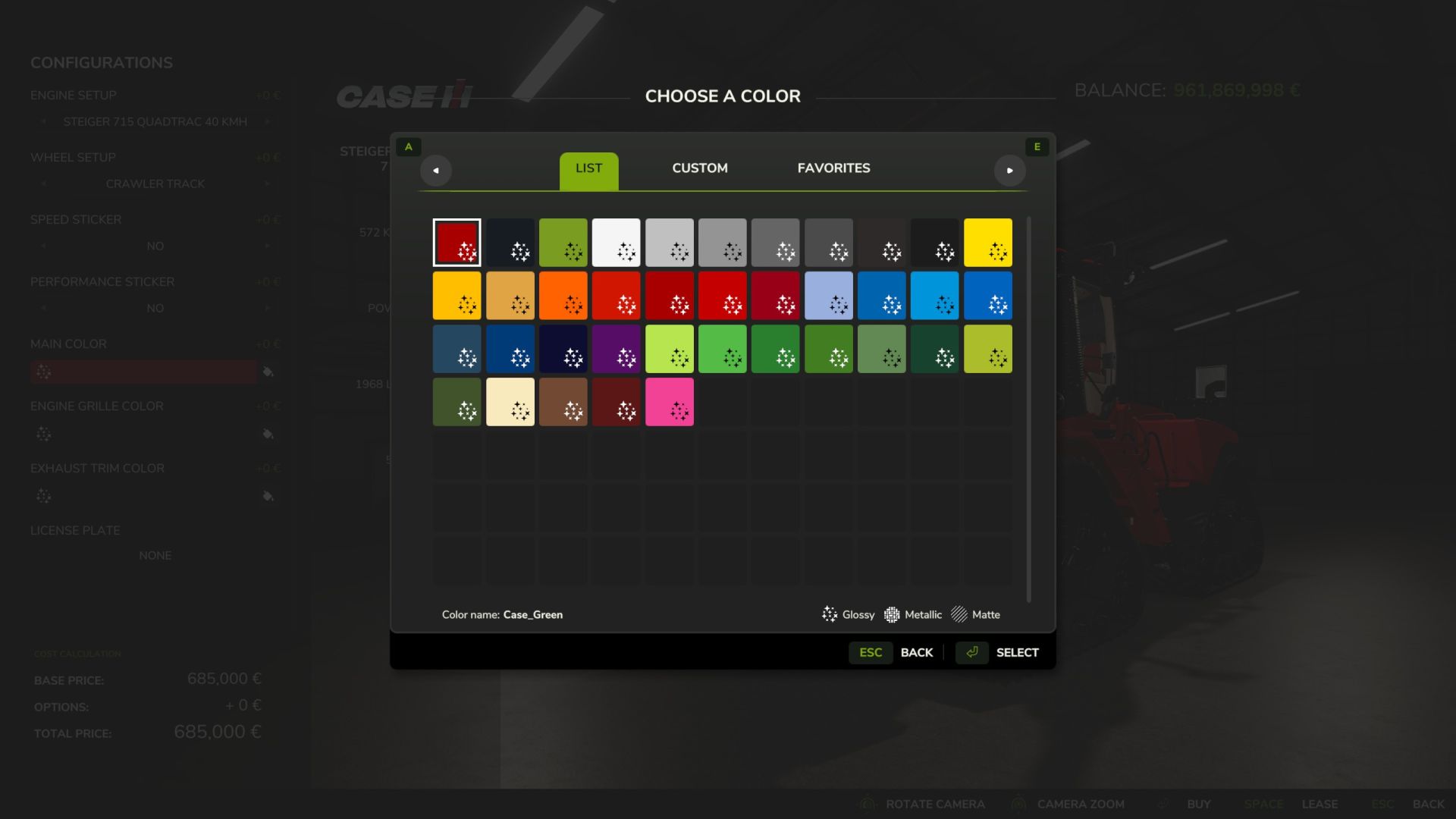 Case IH Steiger Quadtrac 715/785