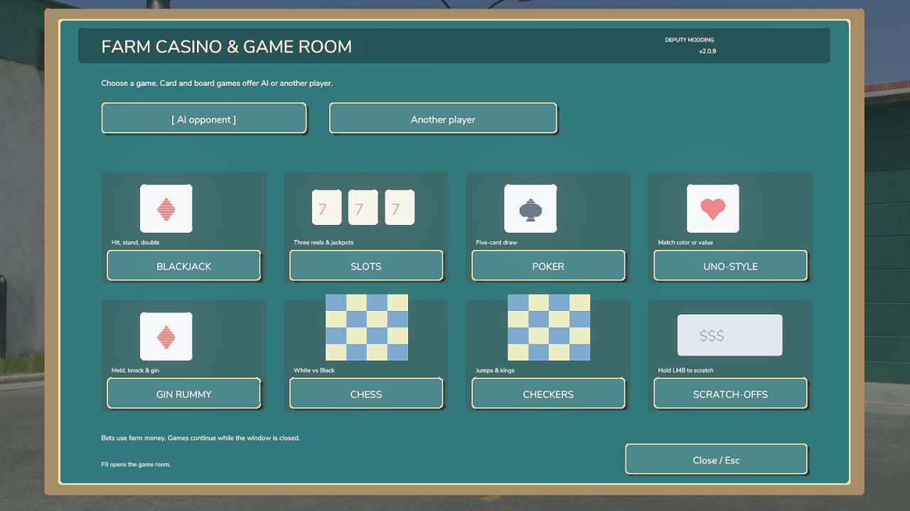 Casino-/gametablet