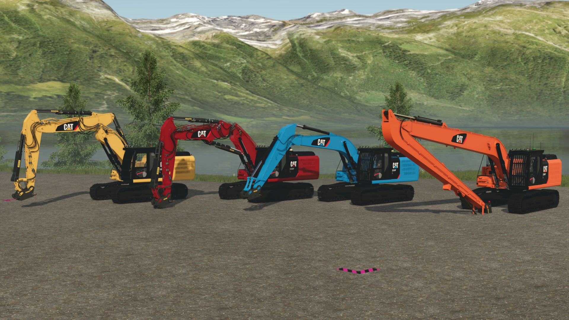 CAT 330f / 336f Pack
