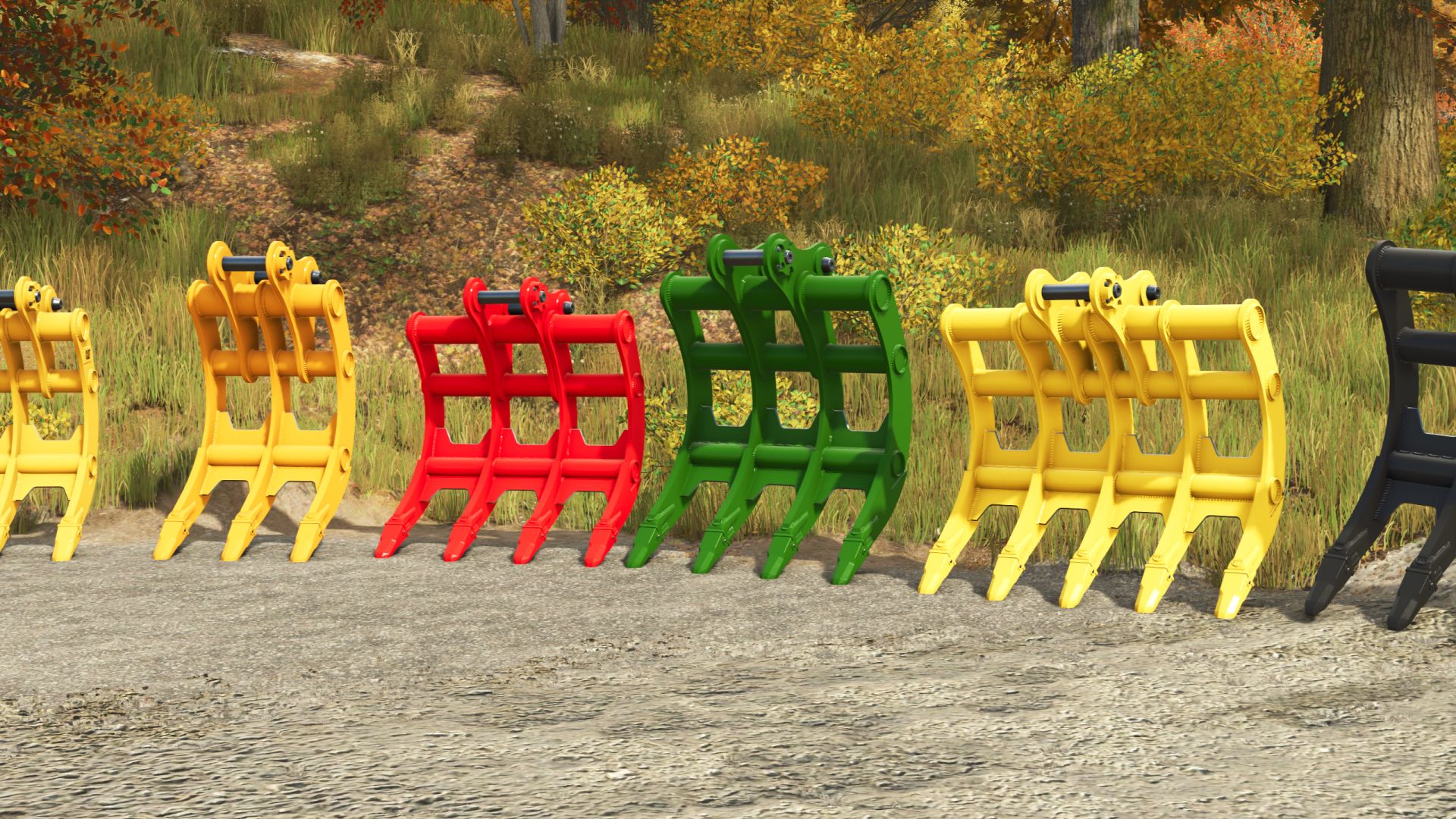 Pacote de ancinho CAT