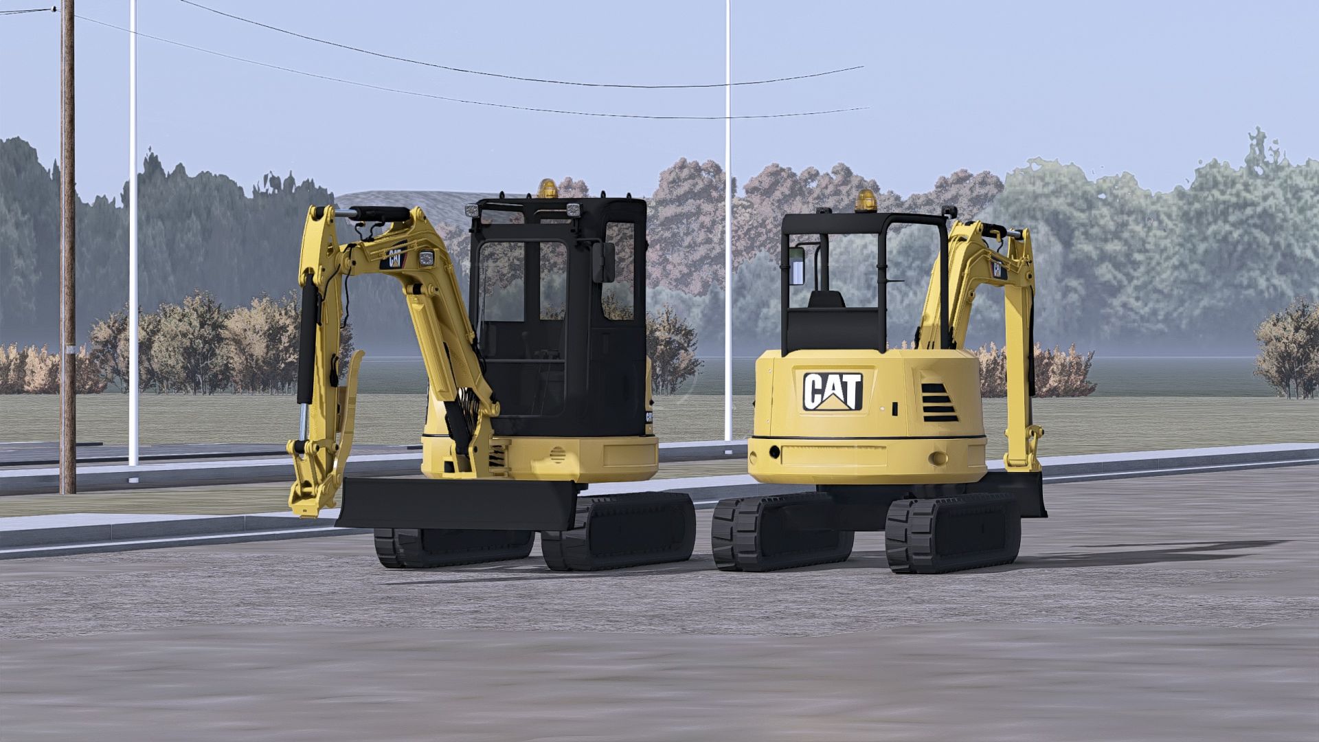 Miniexcavadora Caterpillar 304E2