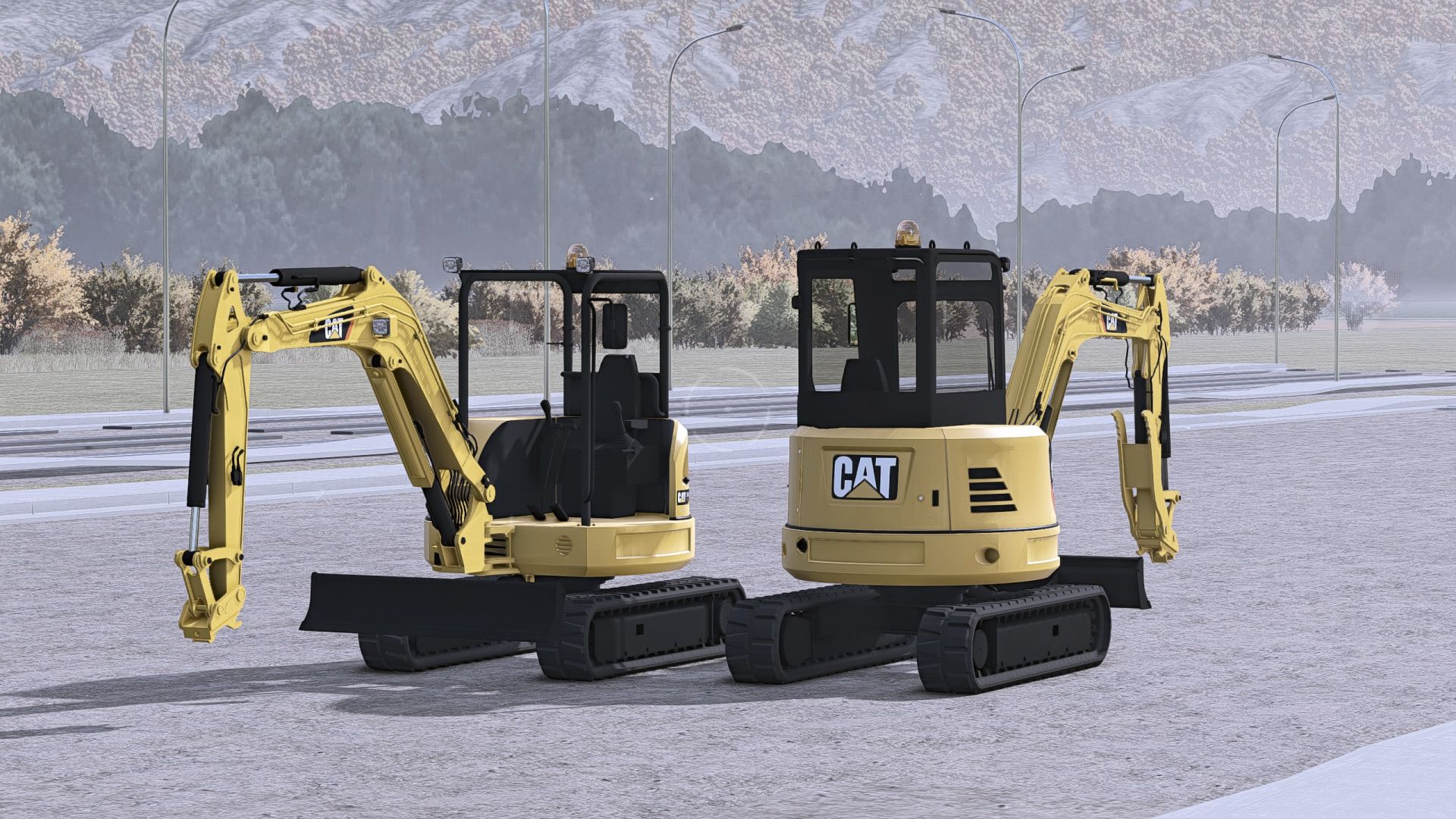 Miniexcavadora Caterpillar 304E2