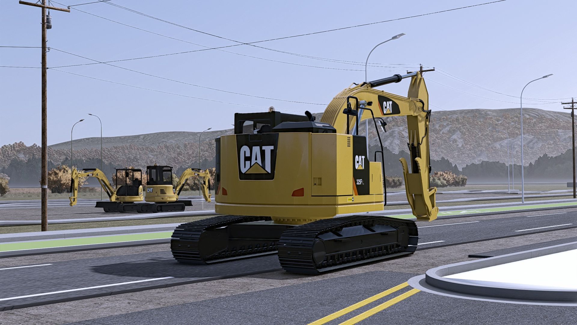Caterpillar 325F Bagger