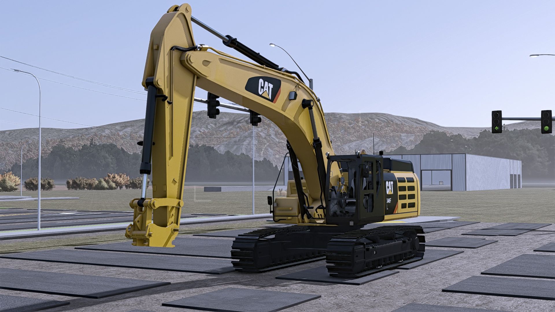 Caterpillar 349F Bagger