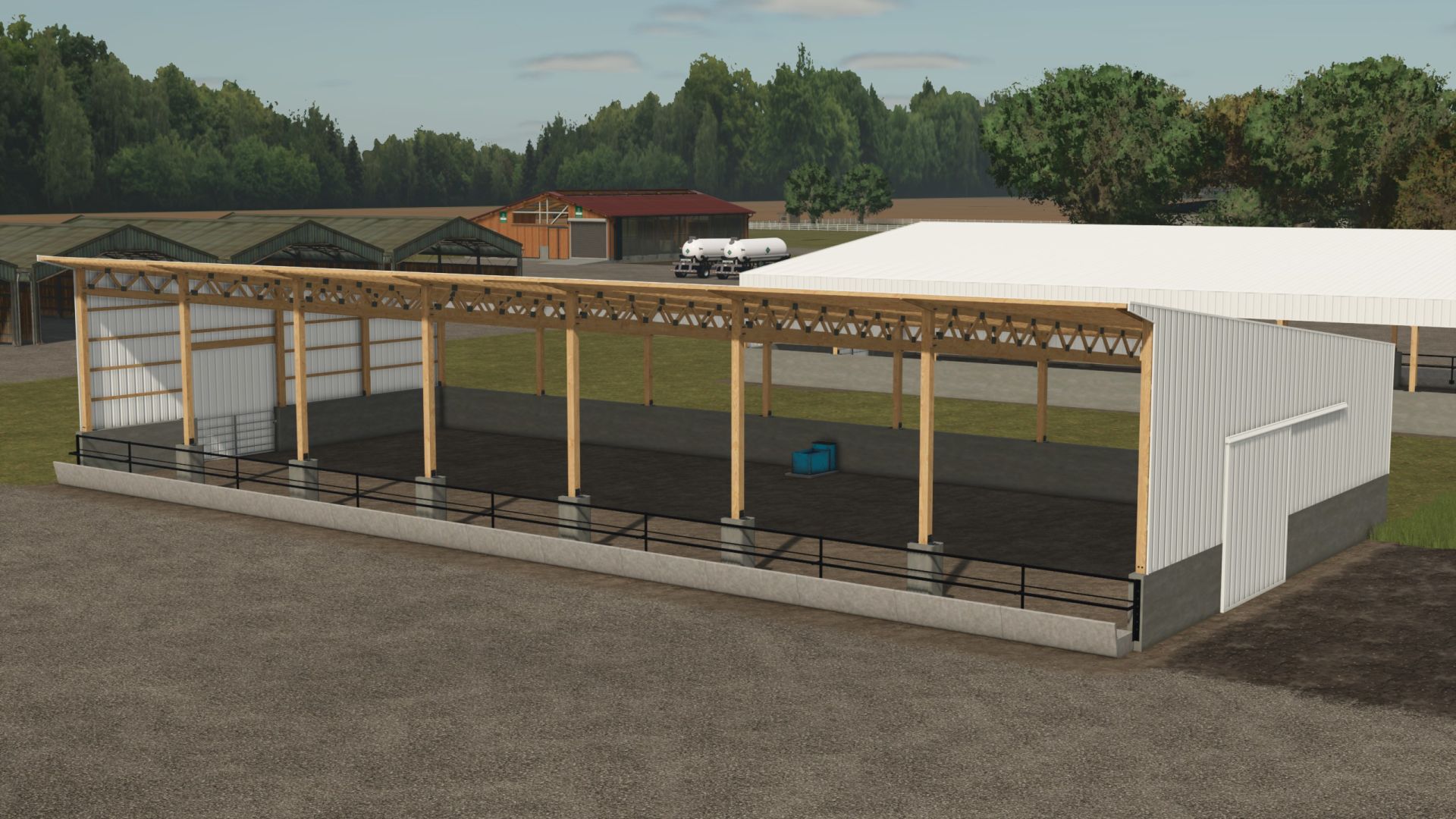 Cattle barn