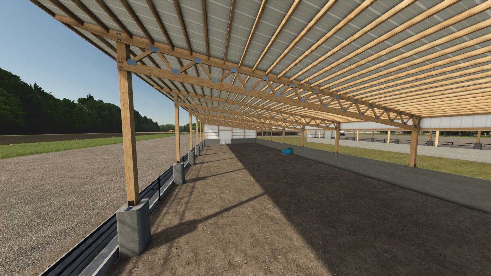 Cattle barn