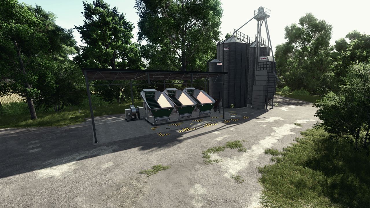 Cattle feed mixing plant (TMR production)