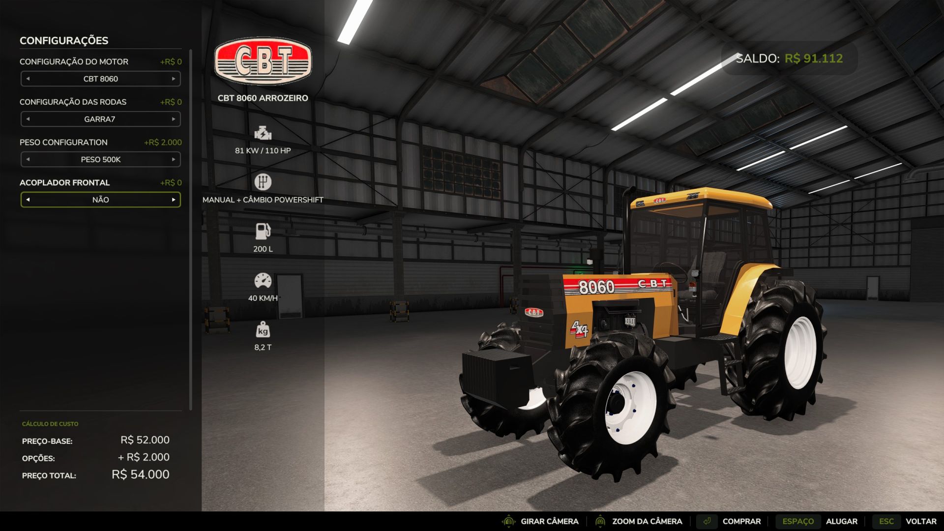 Machine à riz CBT 8060