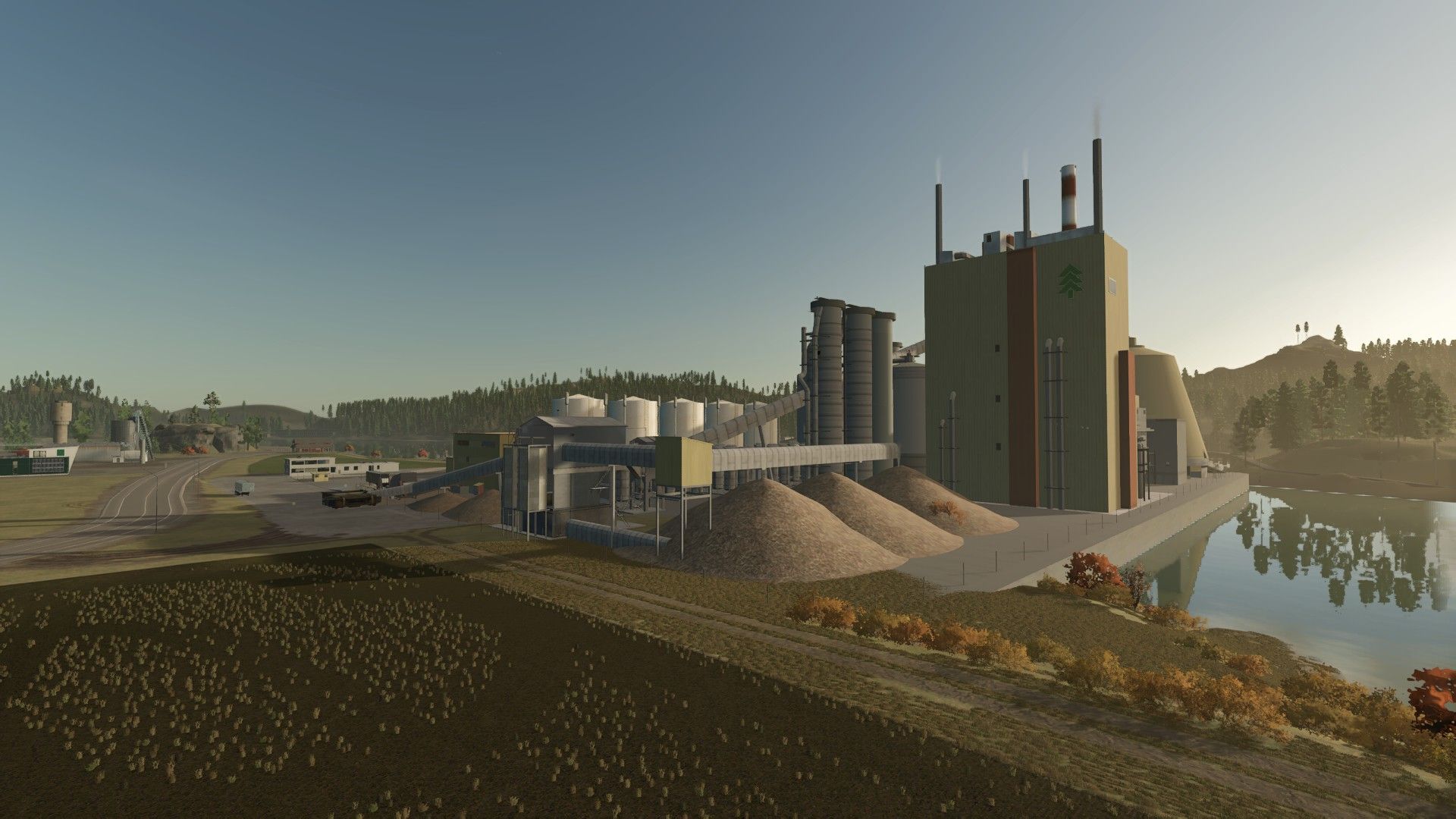 Cellulose factory
