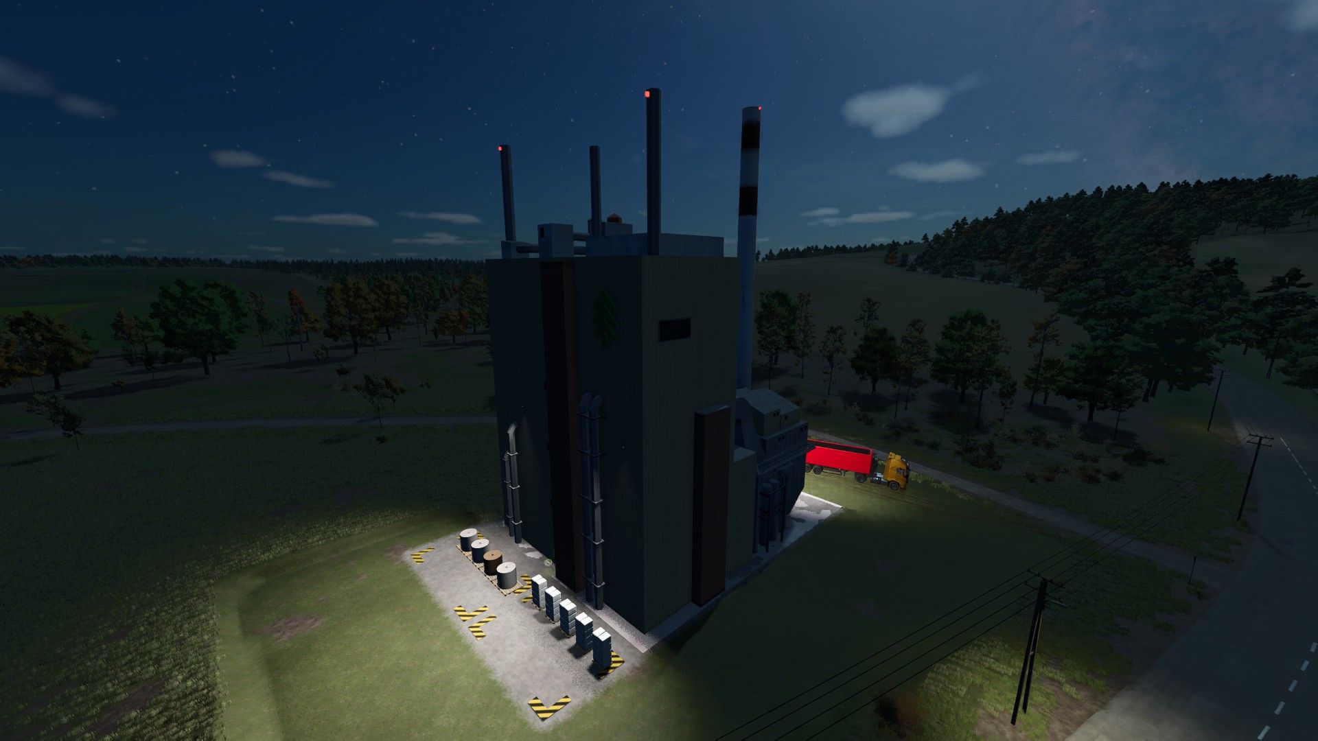 Cellulose factory