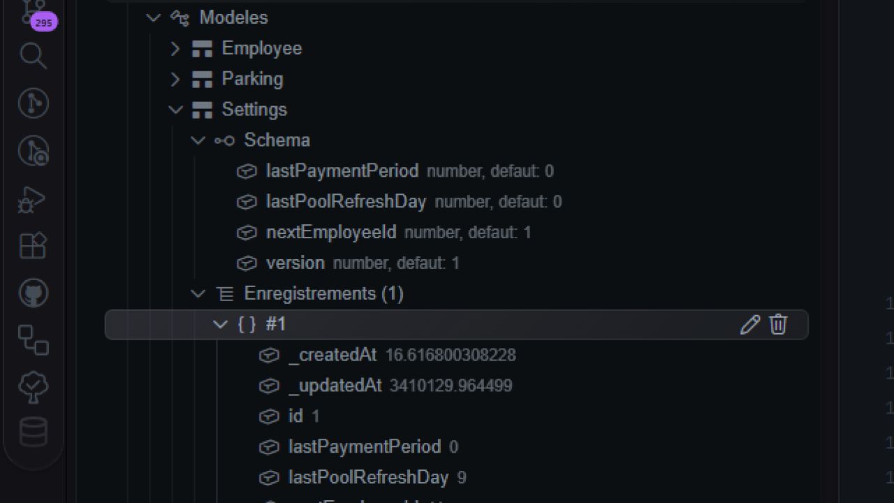 Administrador de base de datos centralizado
