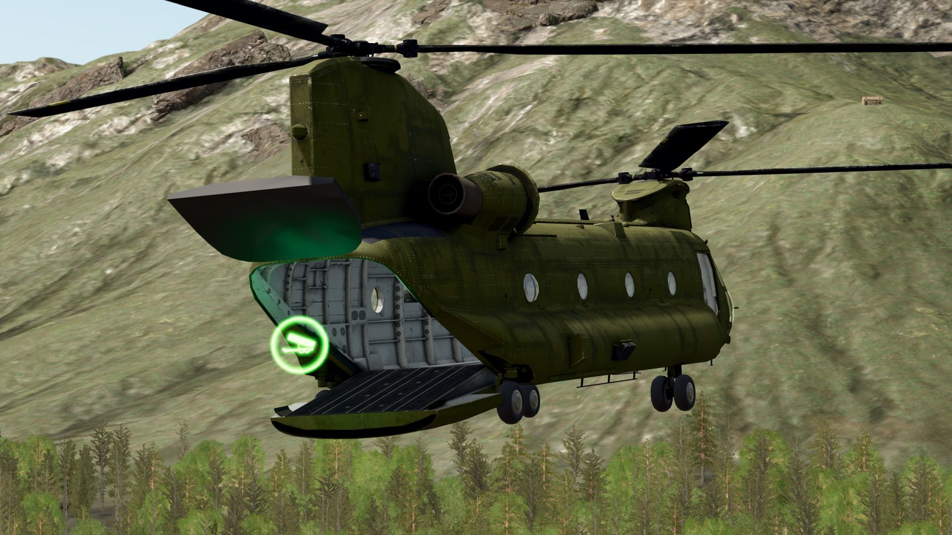CH47 Chinook Helicopter