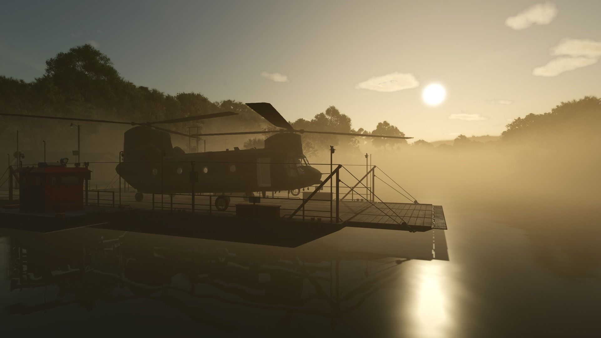 CH47 Chinook Helicopter