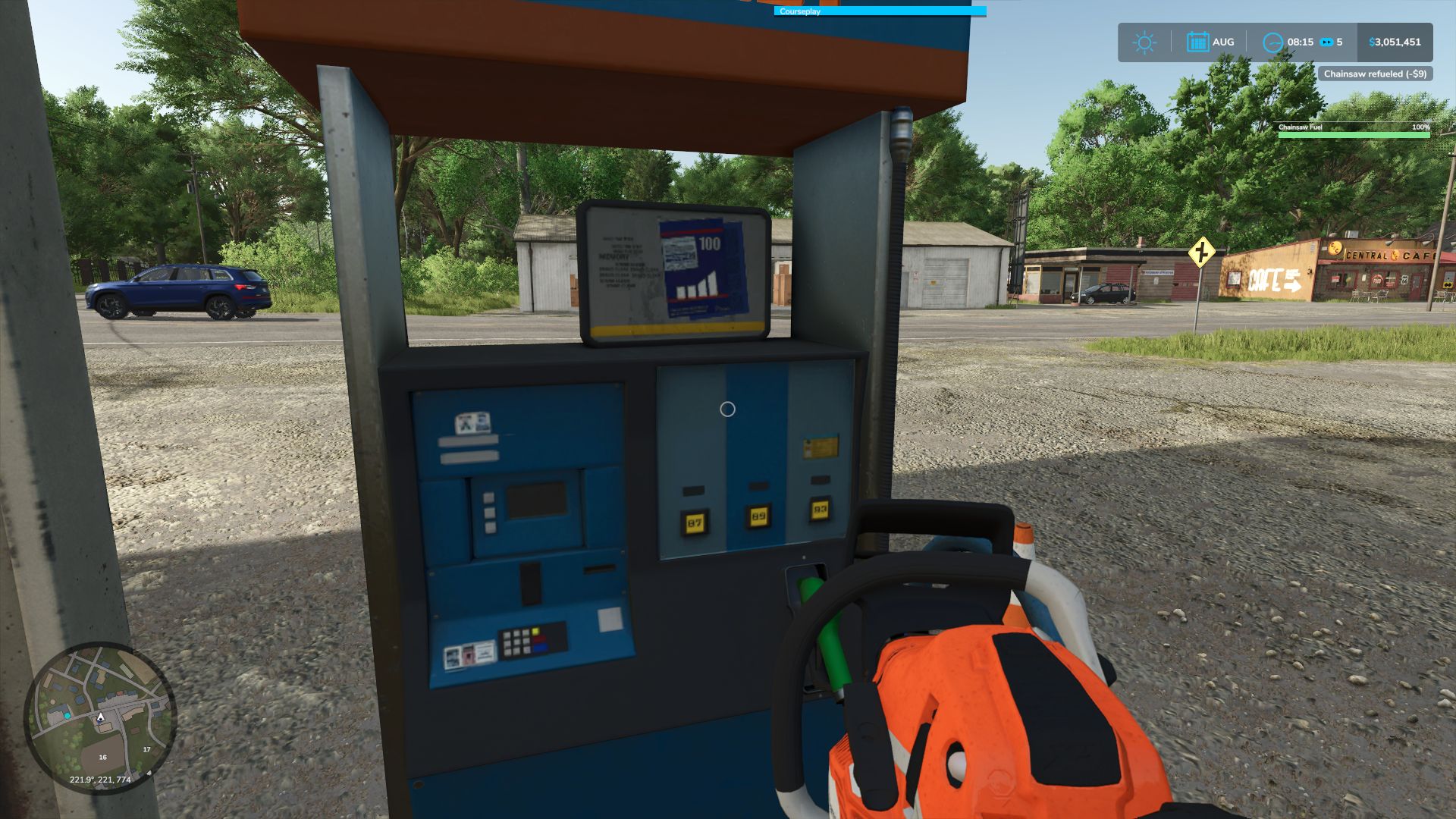 Carburant pour tronçonneuse