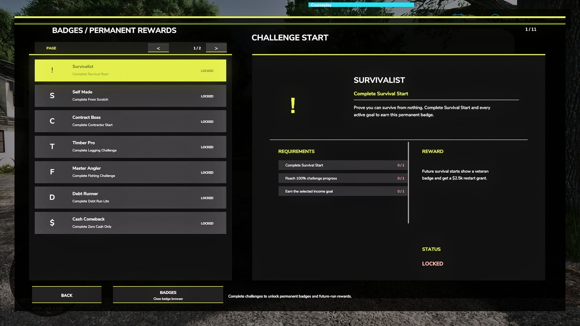 Challenge Start