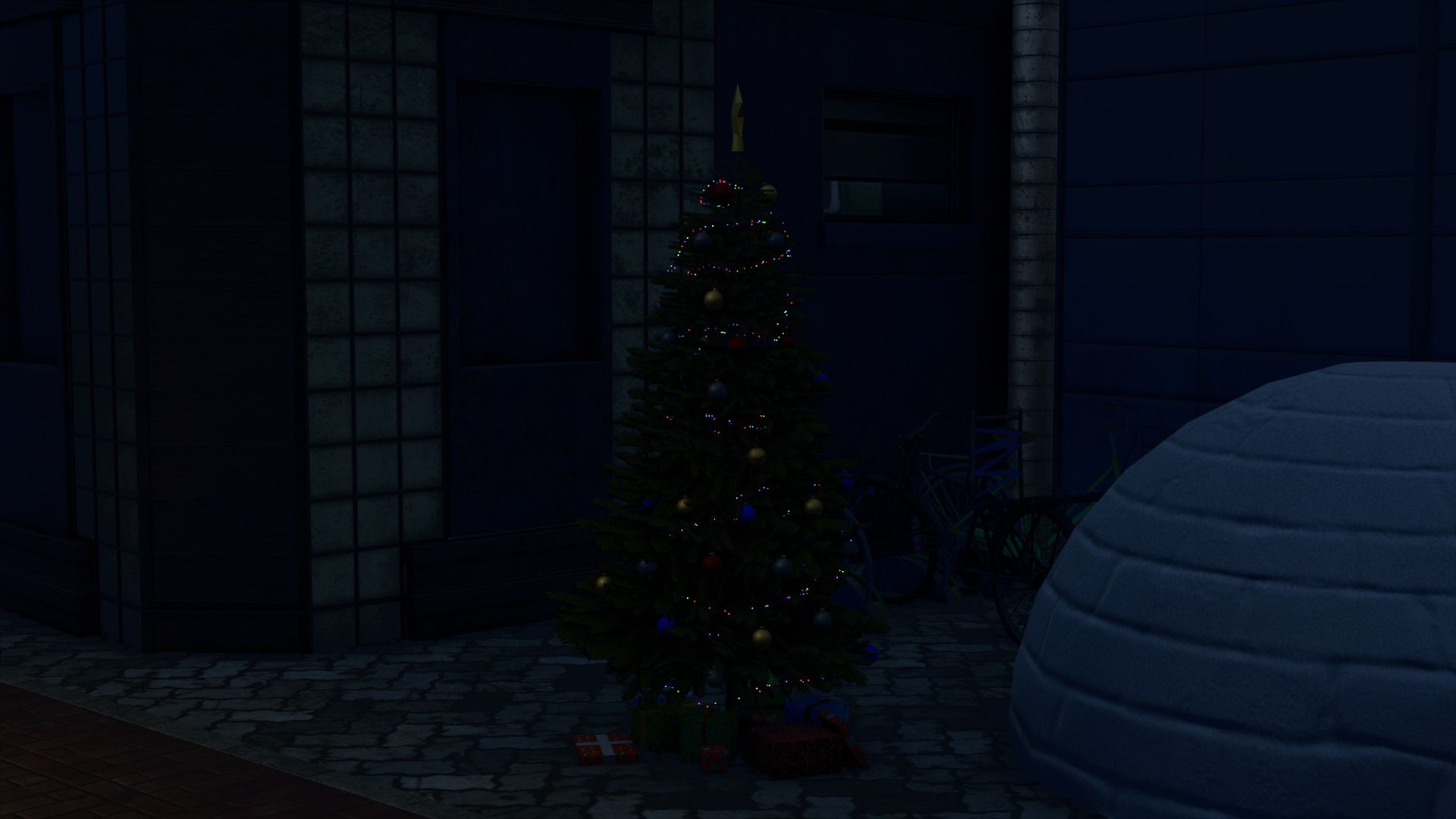 Paquete de navidad