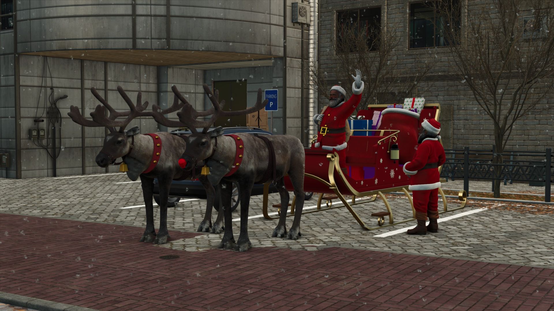 Paquete de navidad