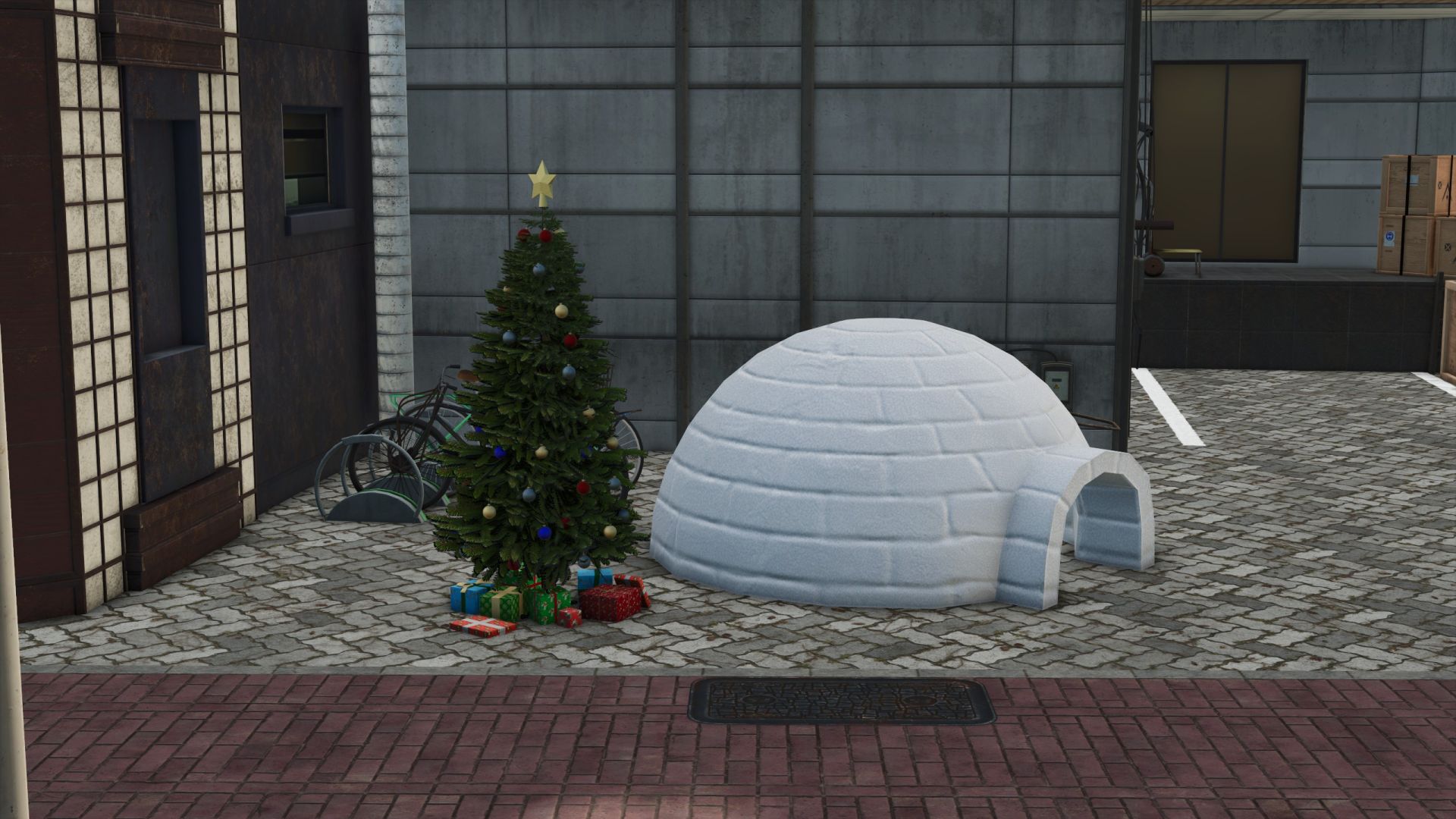 Paquete de navidad