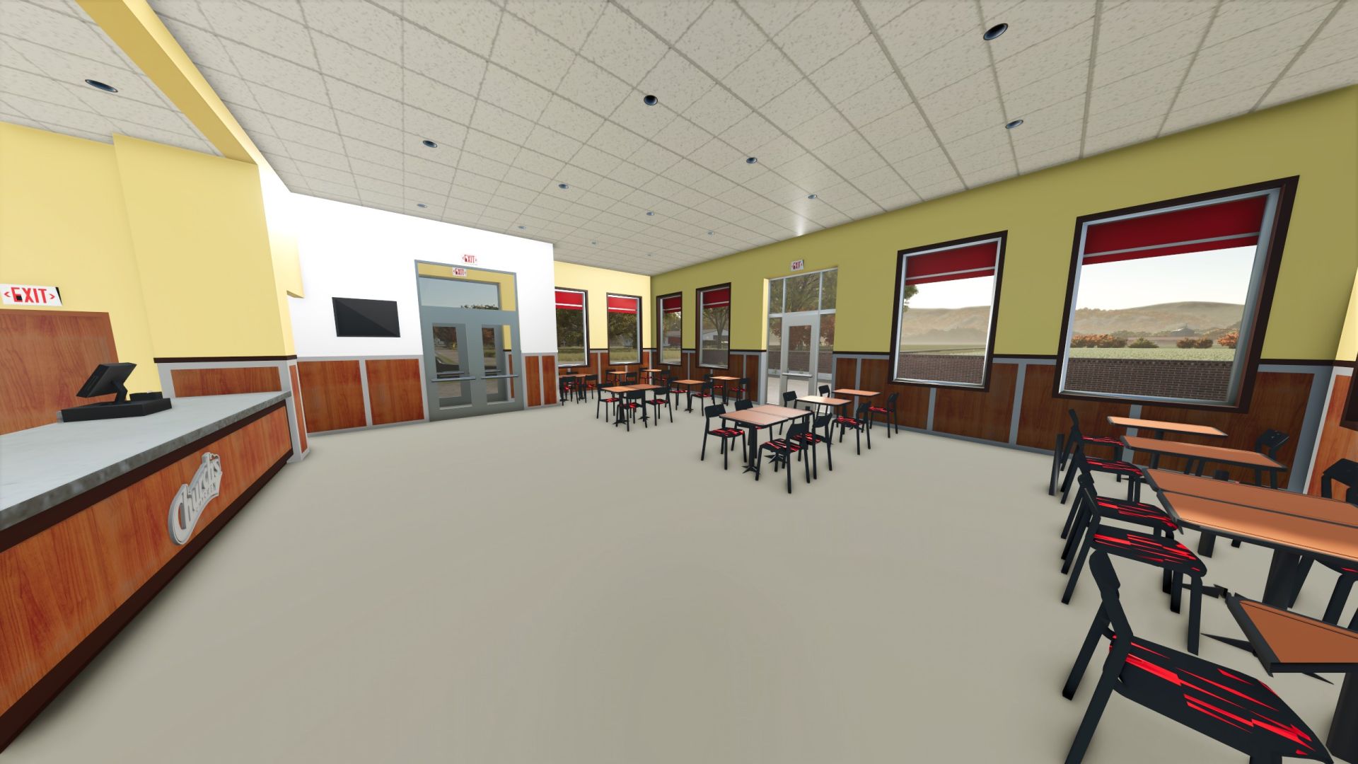 Пункт продажи курицы Черча