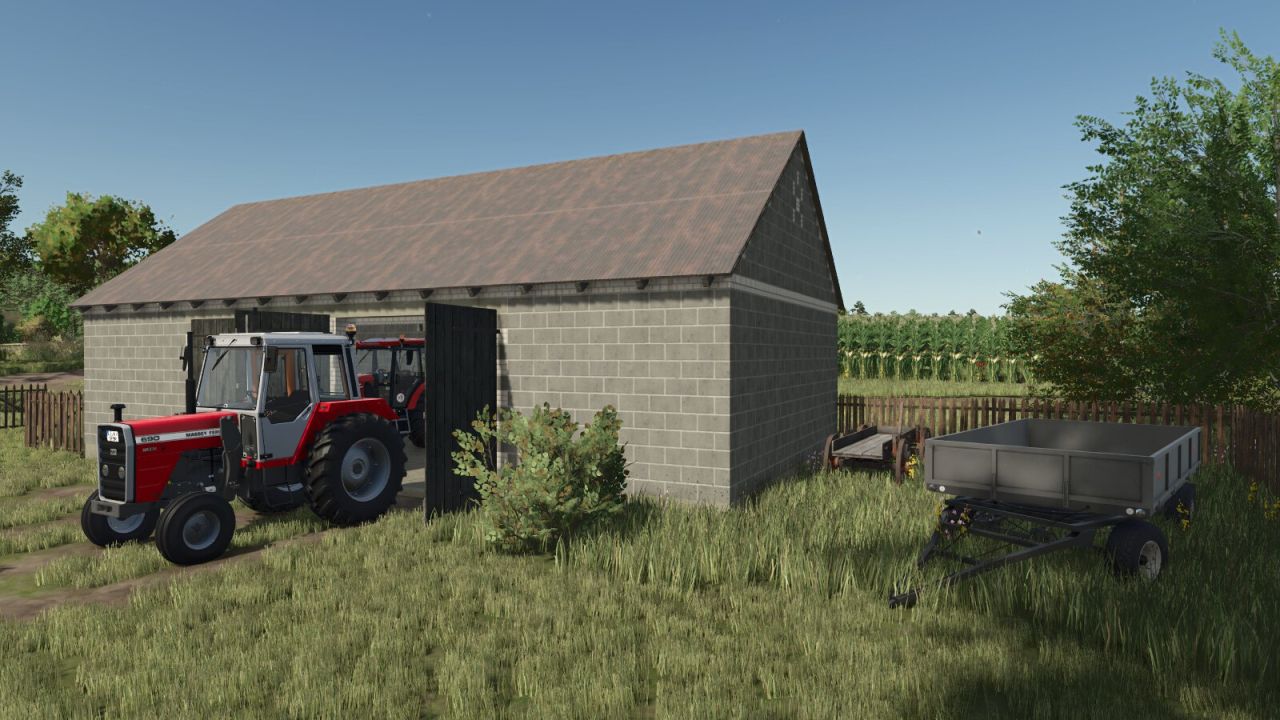 Schlackenblockfarm