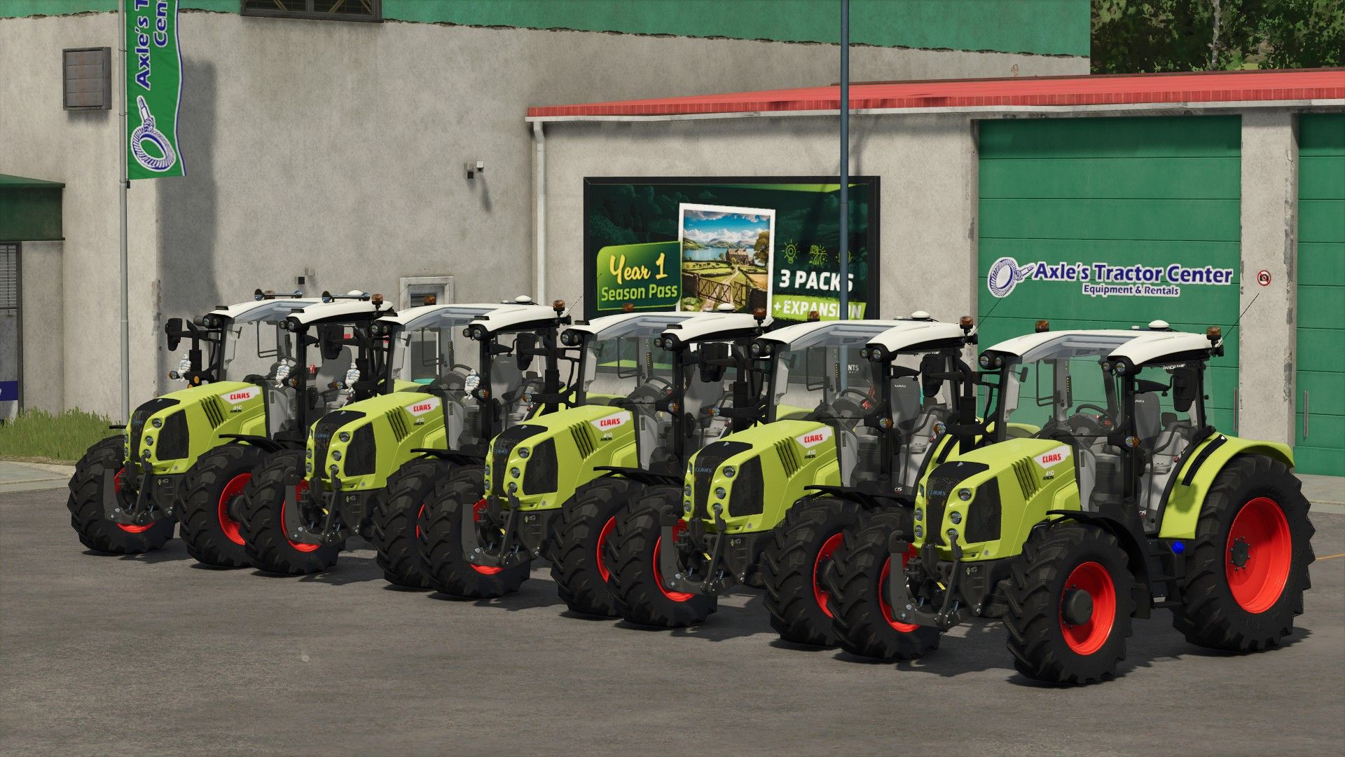 Claas Arion 400 Edit