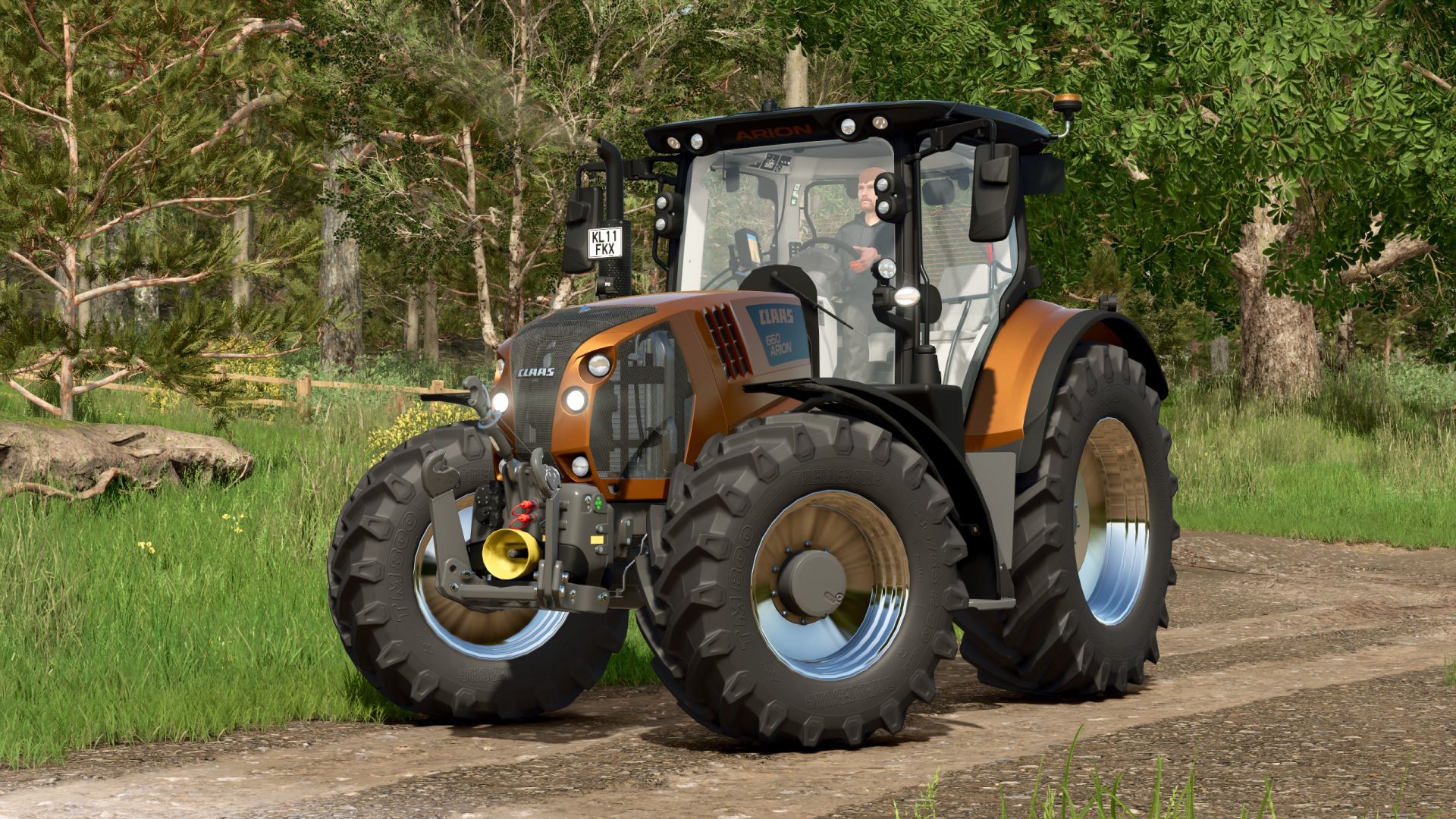 Claas Arion 600 + FL140  Multicolor