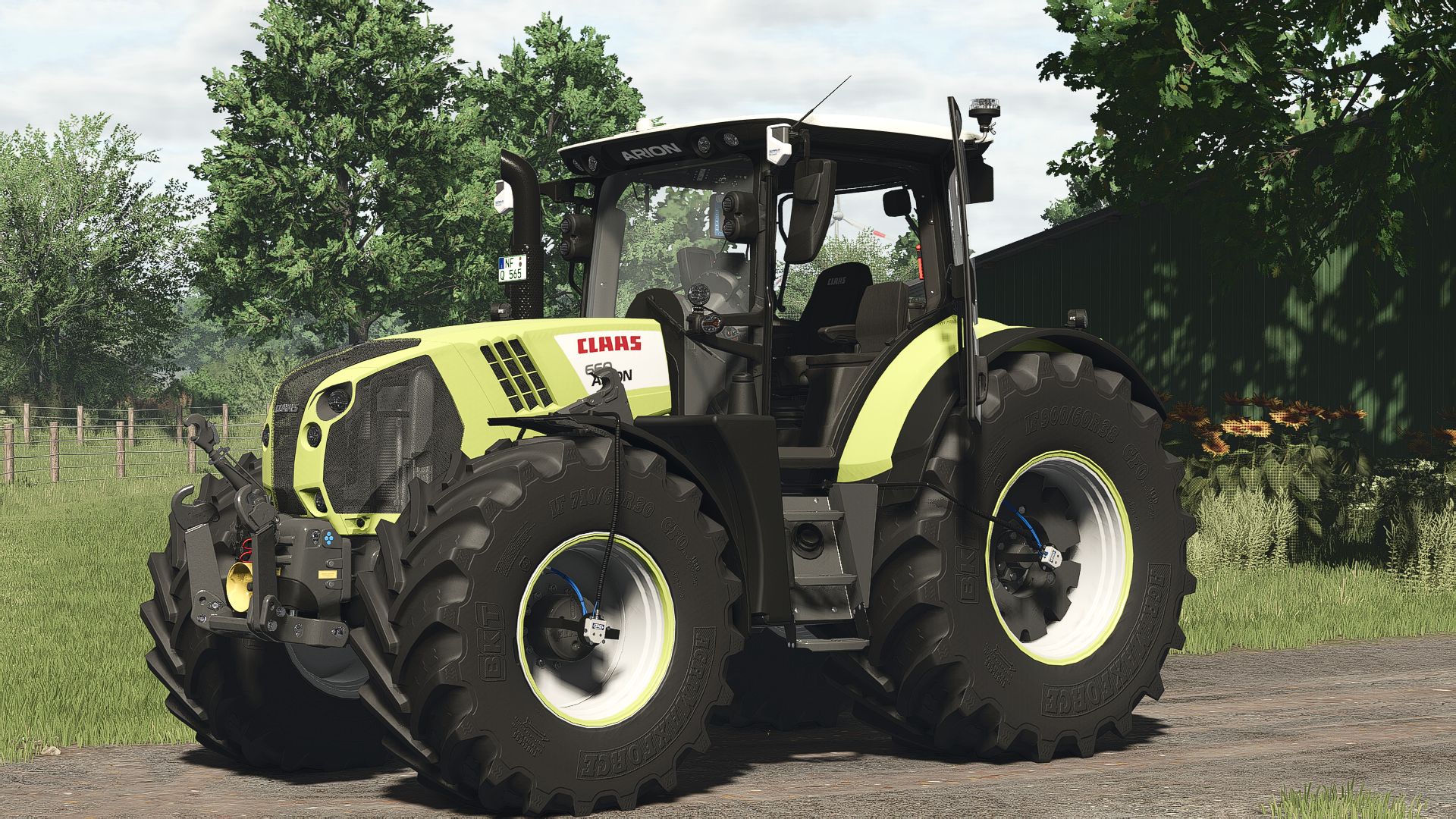 Claas Arion 600: puro realismo y riqueza de detalles