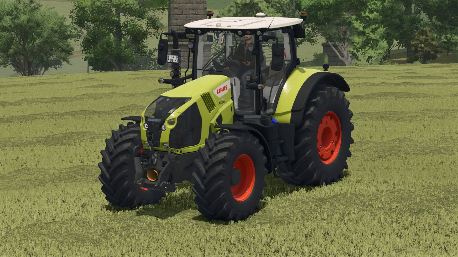 Claas AXION 800-870 Rust Edition