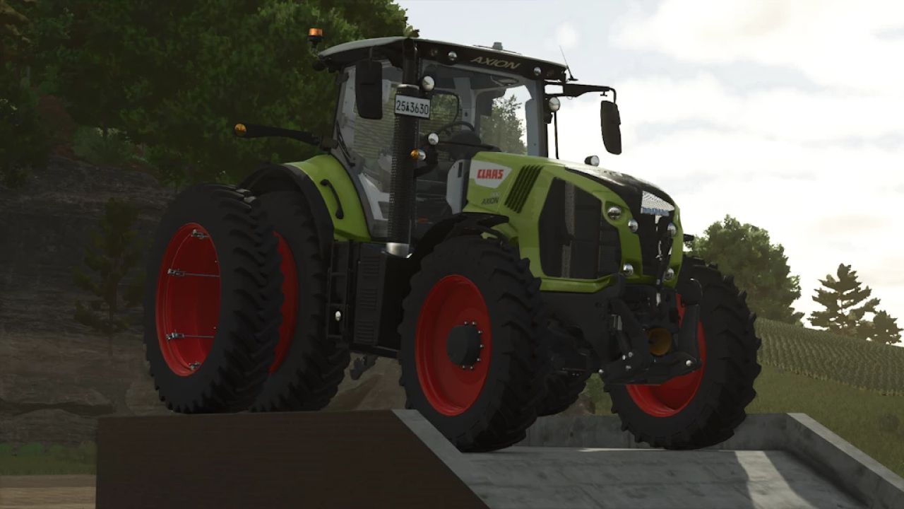 Claas AXION 800-870 Rust Edition