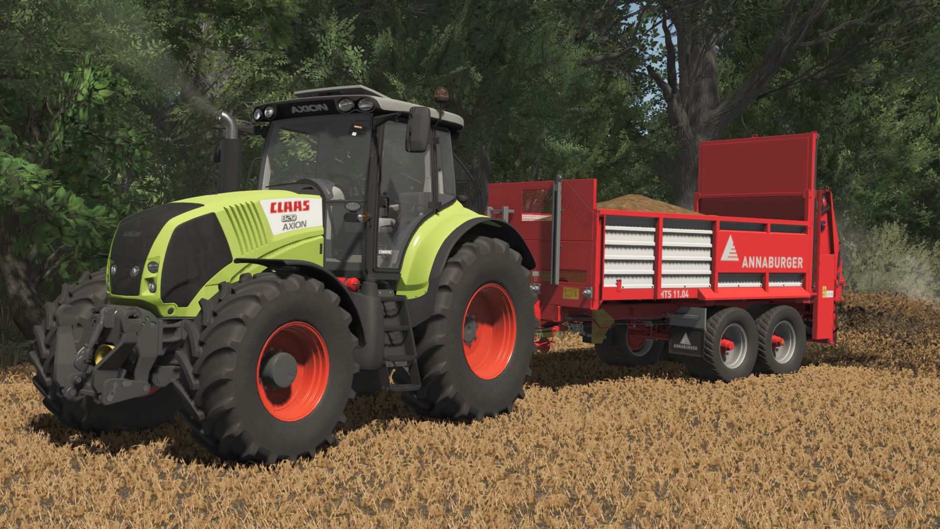 CLAAS Axion 800 Cebis