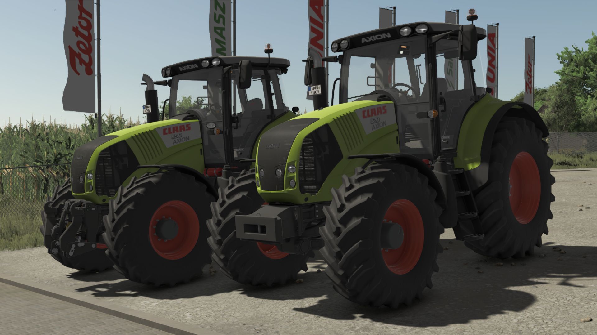 CLAAS Axion 800 Cebis