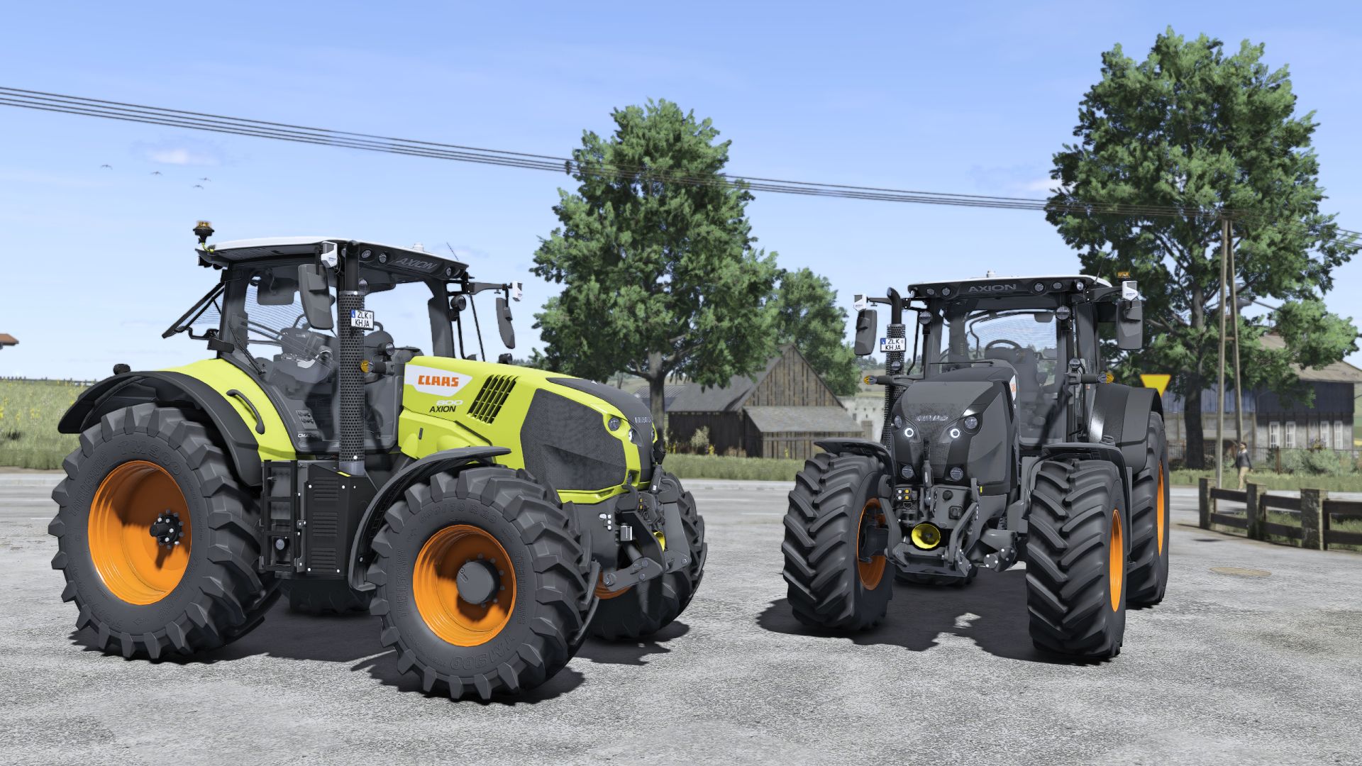 Claas Axion 800 Series EU & US