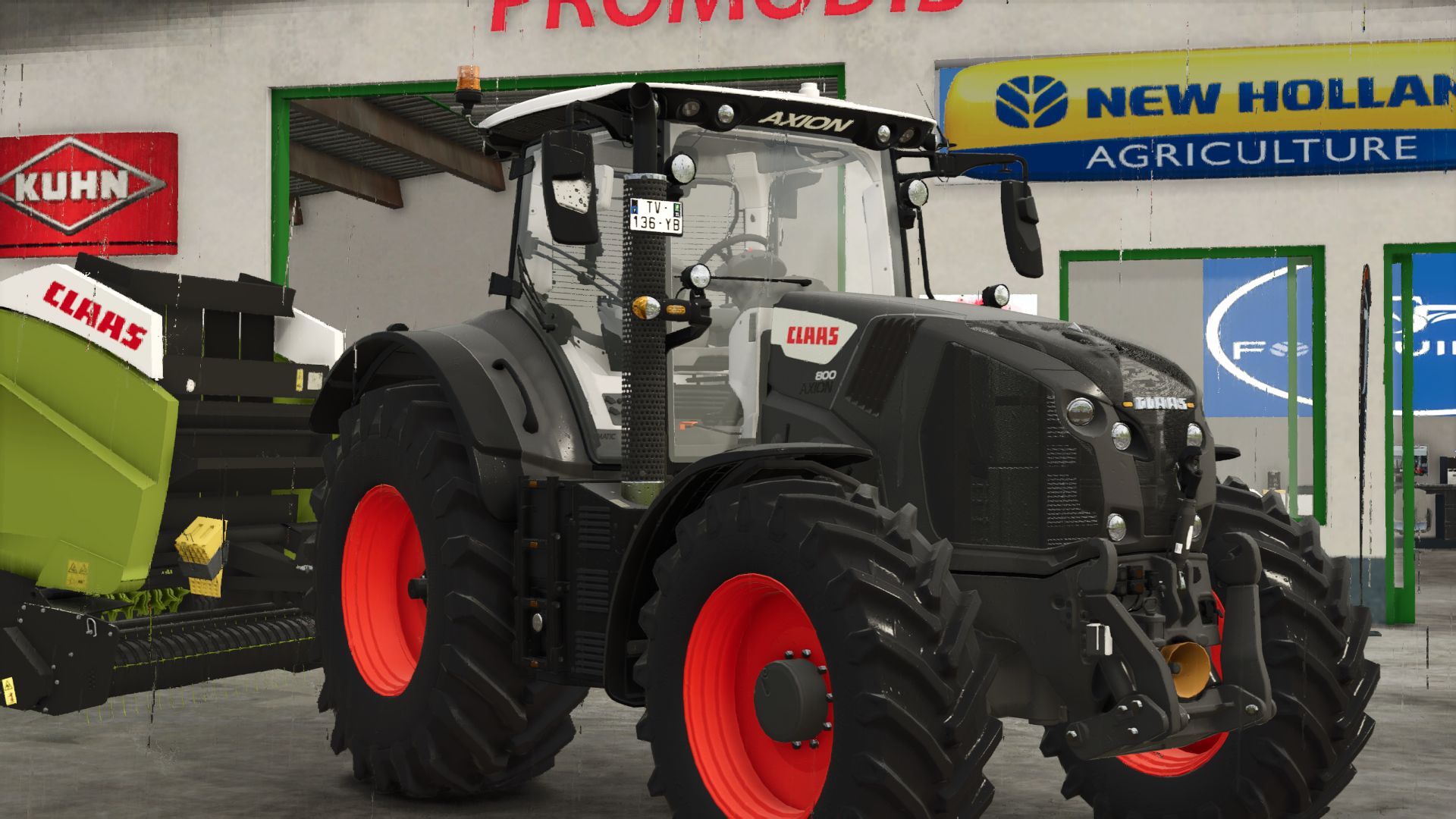 Claas Axion 870-800 Edit