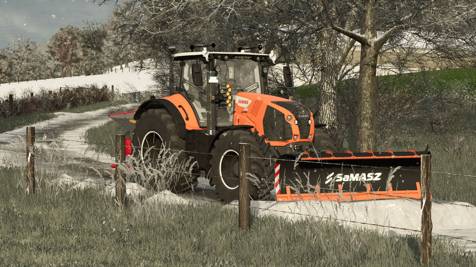 Claas Axion 870-800 Grey Edition