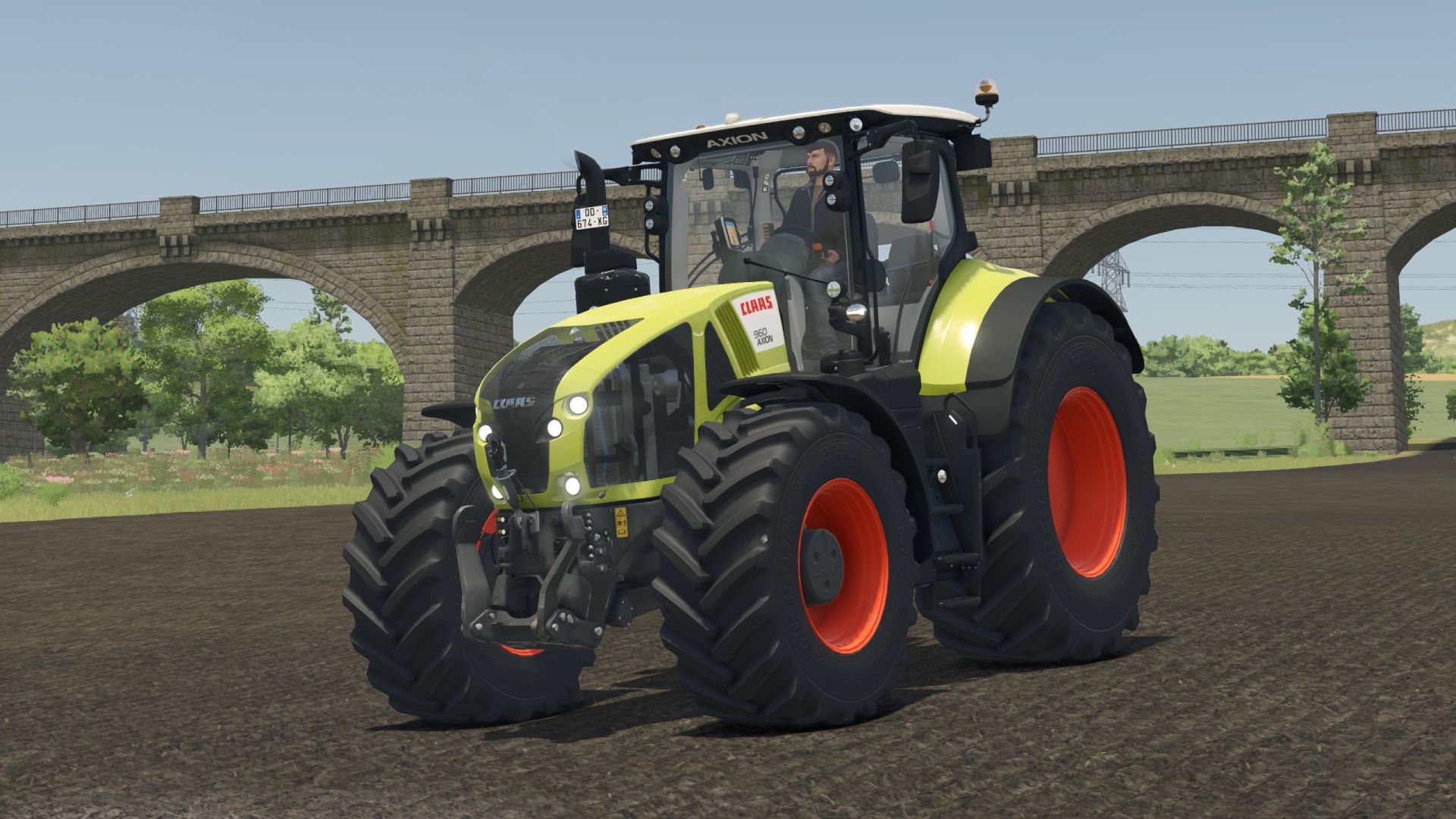 Claas AXION 920-960 Rust Edition