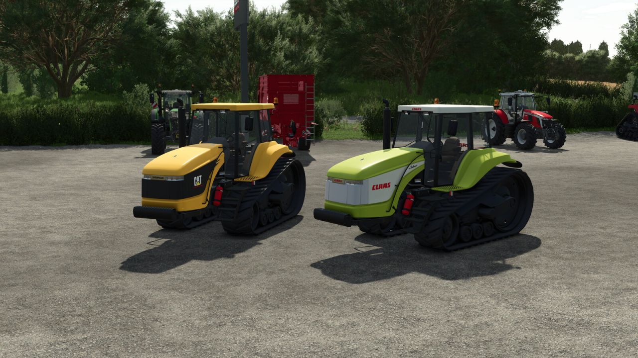 Serie Claas-Caterpillar Challenger 35E-55E