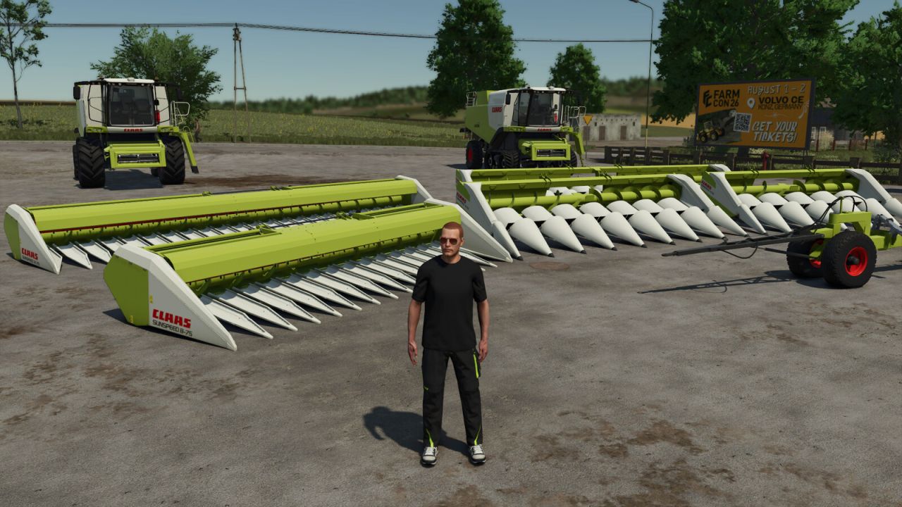 CLAAS ConSpeed Headers