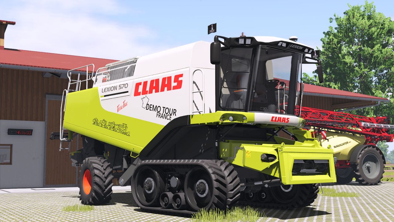 Claas Demo Tour France Sticker (Prefab)
