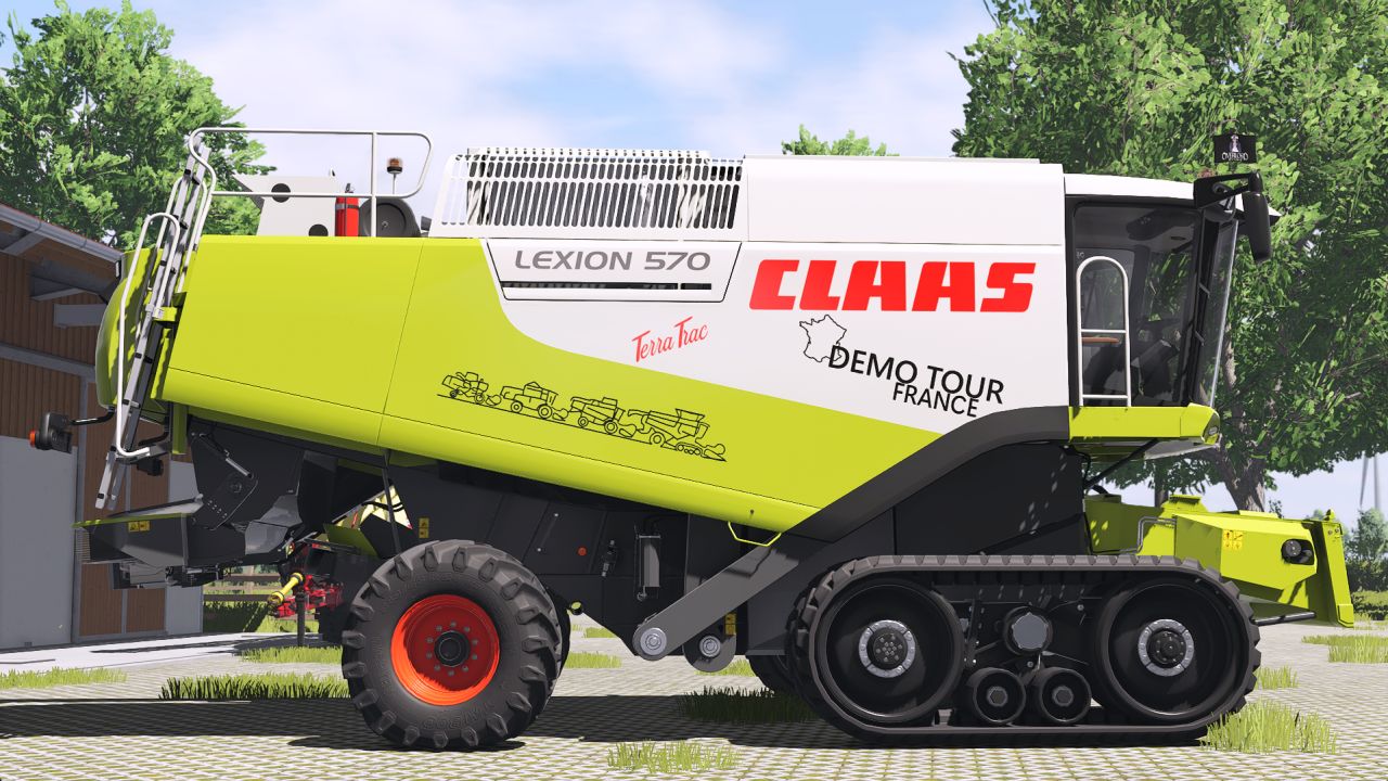 Claas Demo Tour France Sticker (Prefab)