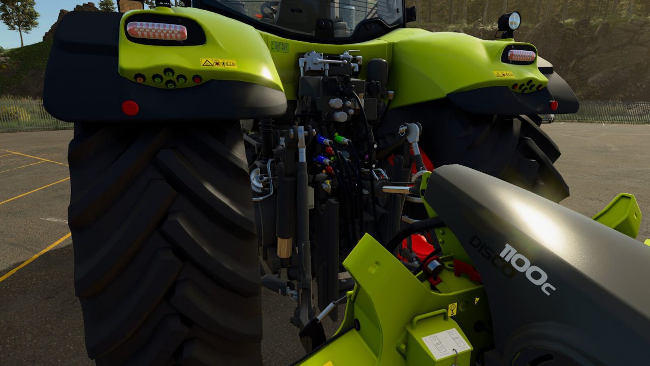 CLAAS Disco 1100C + 3600FC Night Edition